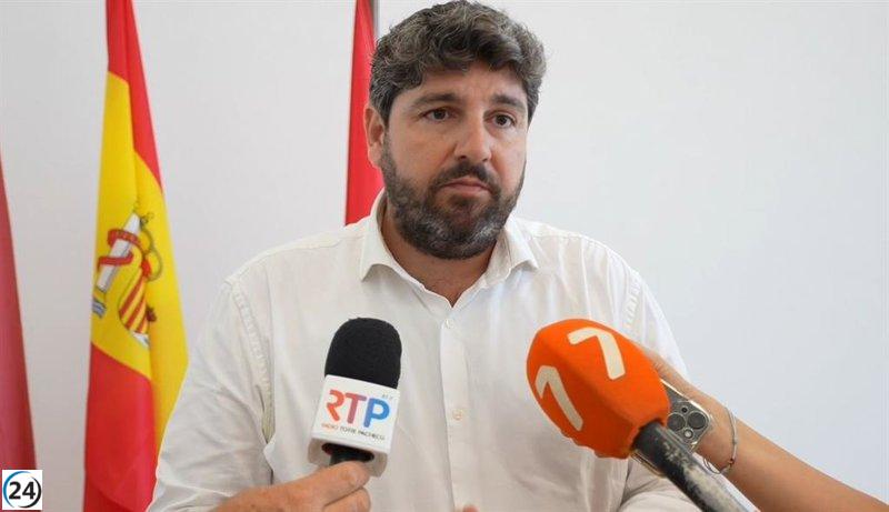 López Miras expresa inquietud por Torre Pacheco y solicita más recursos.