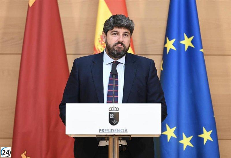 López Miras advierte sobre el riesgo de desmantelamiento del Estado autonómico por la financiación exclusiva a Cataluña.