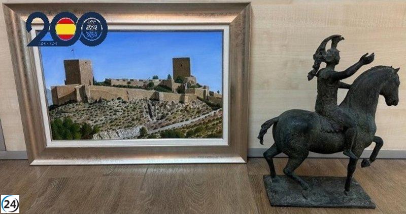 Detenidos en Lorca los responsables del robo de dos valiosas obras de arte.