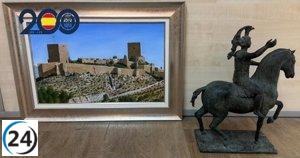 Detenidos en Lorca los responsables del robo de dos valiosas obras de arte.