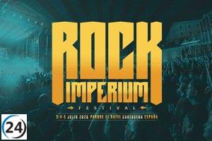 Cartagena acogerá la quinta edición del festival Rock Imperium del 3 al 5 de julio de 2026.