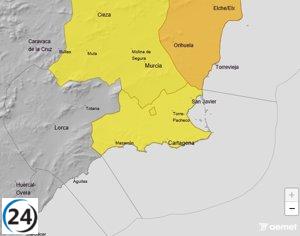 Aemet alerta sobre calor extremo: hasta 39ºC en la Vega del Segura y 36ºC en Campo de Cartagena y Mazarrón.