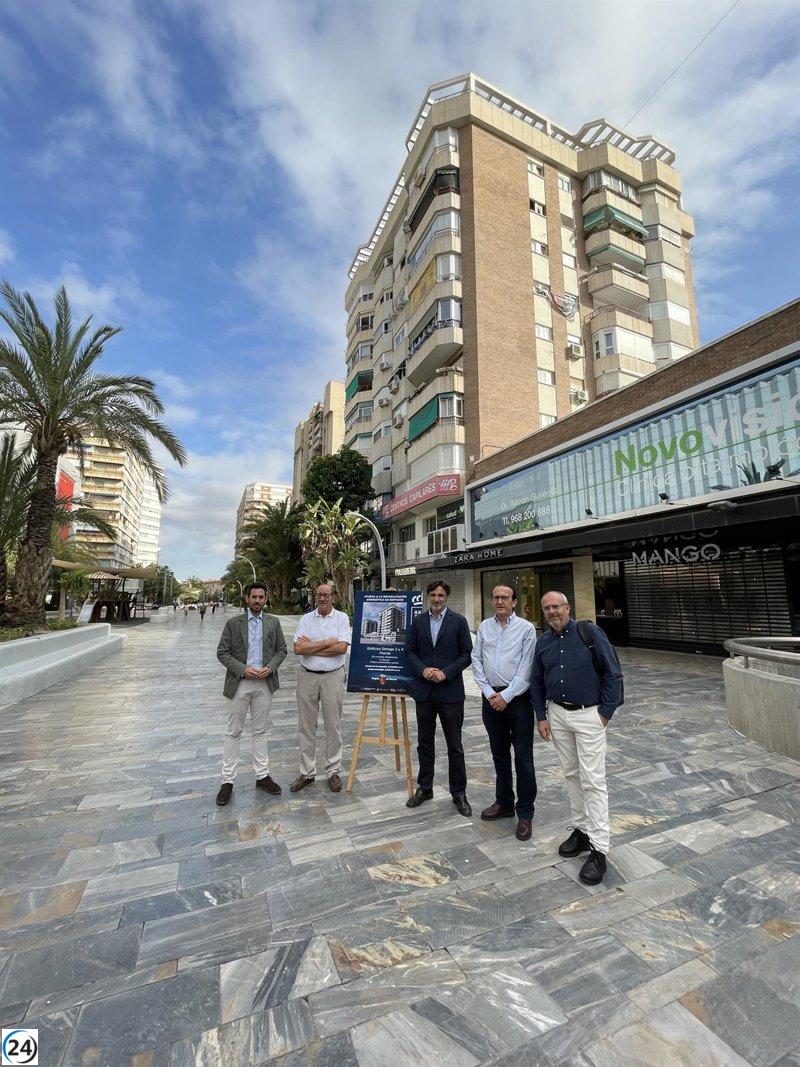 Gobierno regional invierte 2,5 millones en la modernización energética de edificios Simago en Murcia.