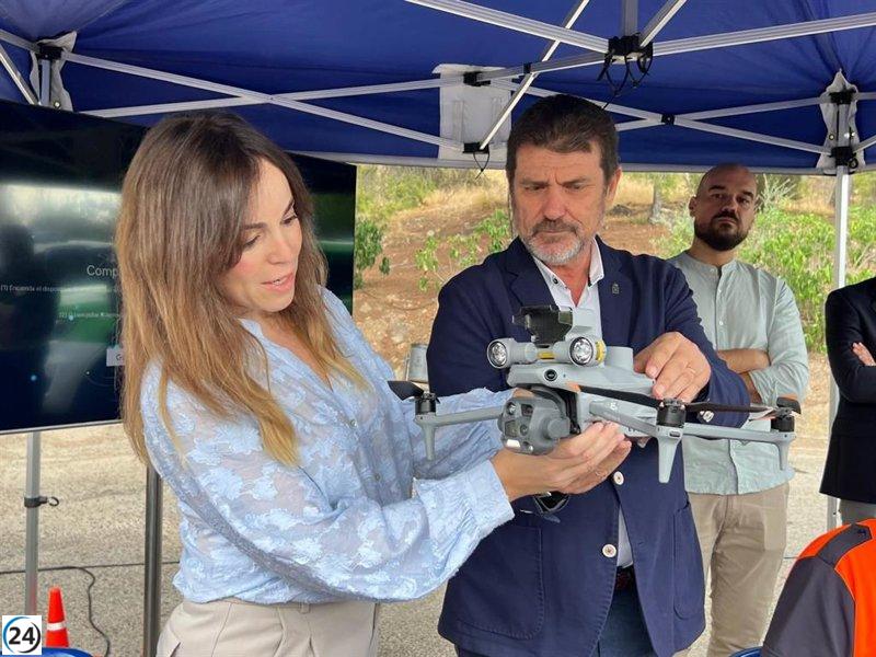 Murcia implementa drones avanzados para mejorar la seguridad y la limpieza urbana.