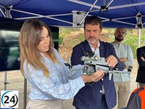 Murcia implementa drones avanzados para mejorar la seguridad y la limpieza urbana.