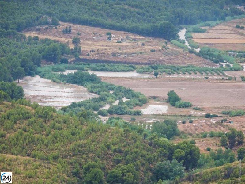 Caravaca y Calasparra, las localidades más impactadas por las recientes tormentas.