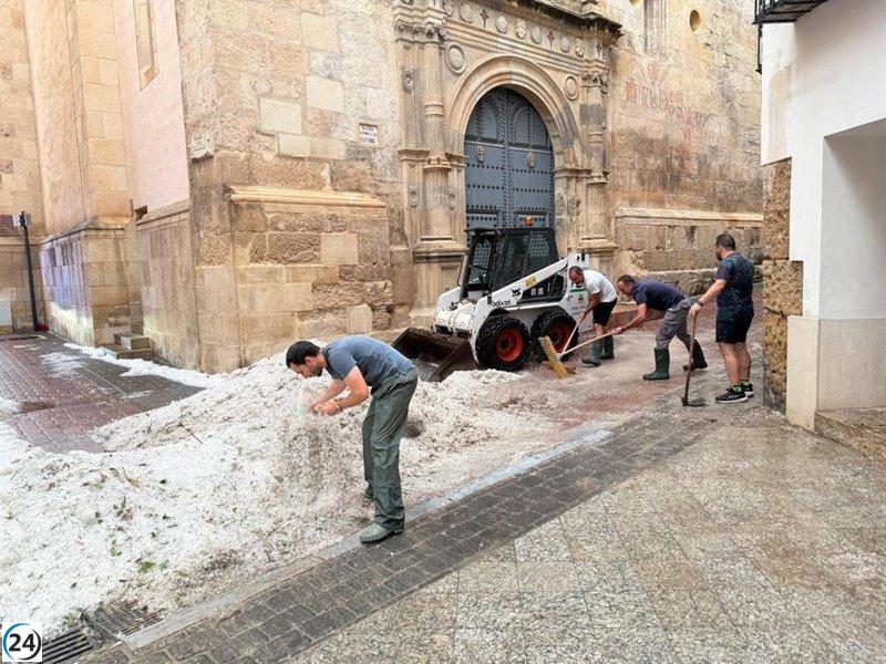 Este jueves, el 112 gestionó 146 llamadas por incidentes causados por las lluvias.