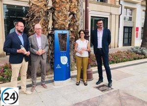 Se implementan dispensadores de agua fría en seis puntos clave de Murcia