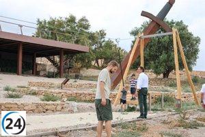 Lorca inaugura un parque infantil en el Castillo.