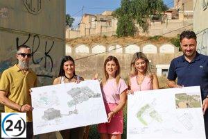 Lorca transforma depósitos de agua en un parque ecológico en el Barrio de Santa María.