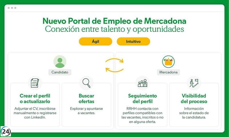 Mercadona inaugura hoy su nuevo sitio de reclutamiento laboral.