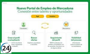 Mercadona inaugura hoy su nuevo sitio de reclutamiento laboral.