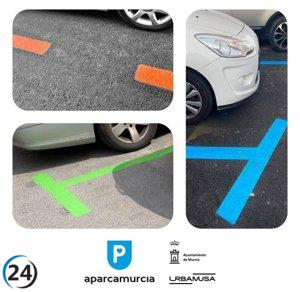 Murcia elimina costo de estacionamiento en zonas azul, verde y naranja durante agosto.