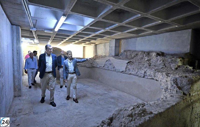 Murcia inaugura un nuevo segmento de la histórica Muralla de Sagasta.