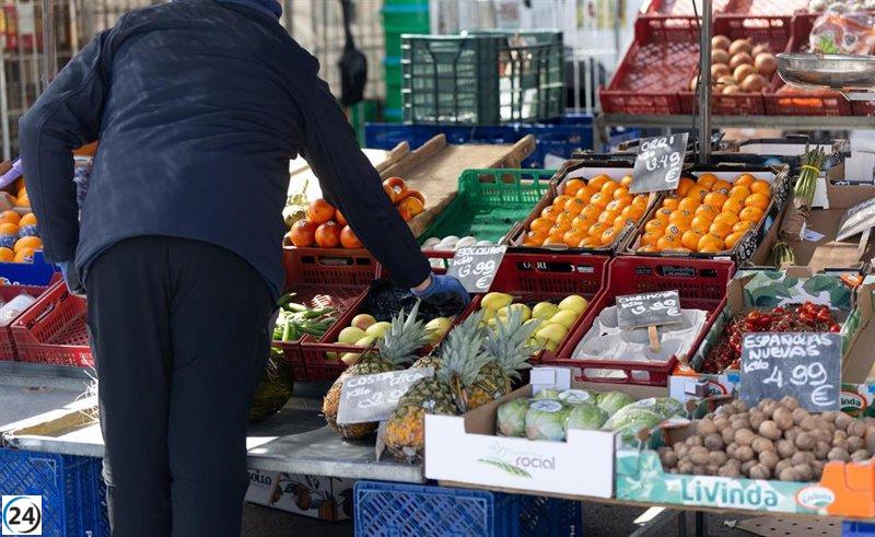 Inflación en la Región de Murcia alcanza el 2% en julio, el incremento más moderado del país.