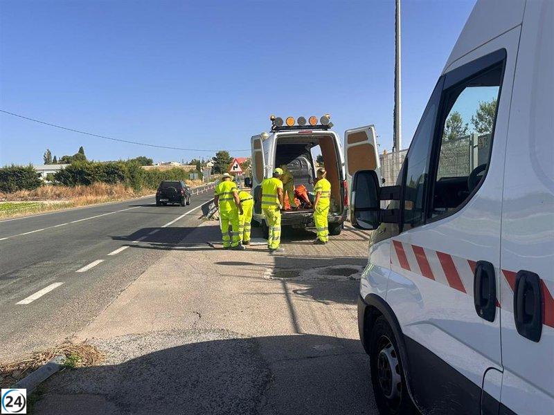 Fomento culmina seis proyectos de seguridad vial en cuatro localidades en el primer semestre.
