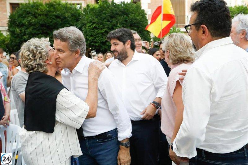 Feijóo presidirá en Murcia un encuentro de presidentes regionales del PP a finales de septiembre.