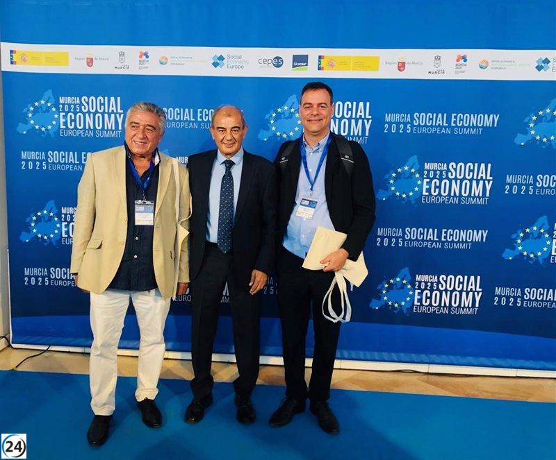 Pedreño destaca la necesidad de incluir la economía social en los debates estratégicos europeos ante la creciente polarización política.