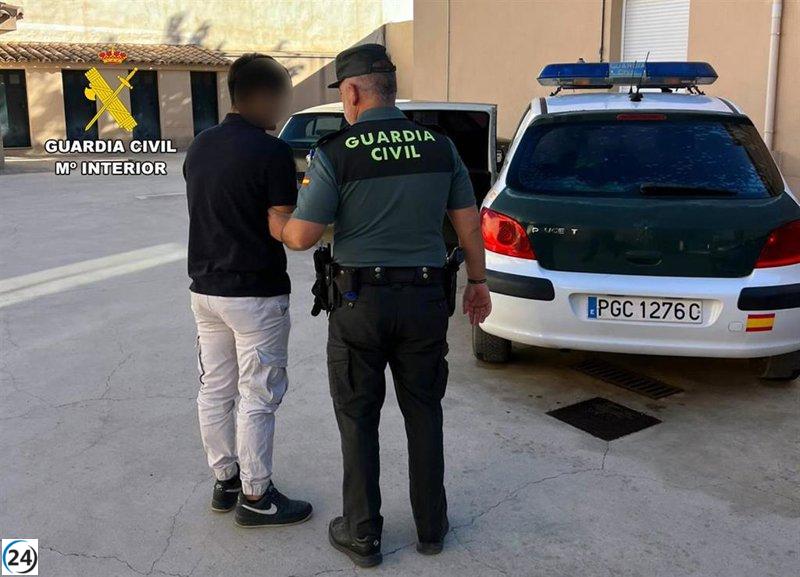 Detenidos en Cehegín dos jóvenes por asaltos violentos en hogares.
