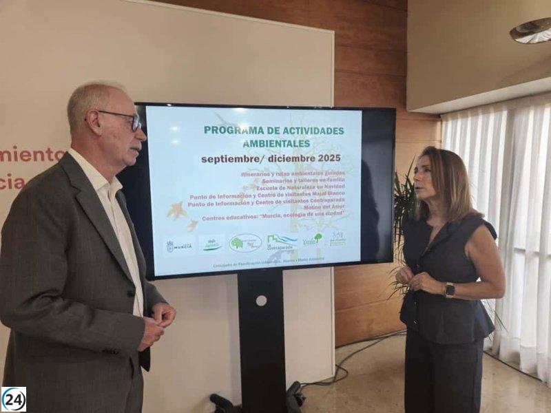 Nuevo impulso del Ayuntamiento para promover rutas que exploran el Segura y la riqueza patrimonial de Murcia.