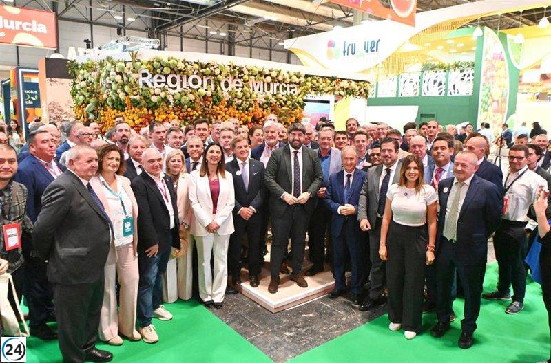 Incremento del 9% en exportaciones de frutas y hortalizas de Murcia en lo que va del año