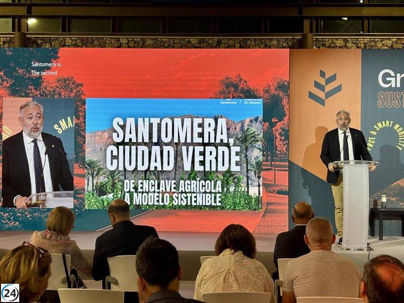 Santomera destaca en Málaga su compromiso con la sostenibilidad e innovación en 'Greencities 2025'