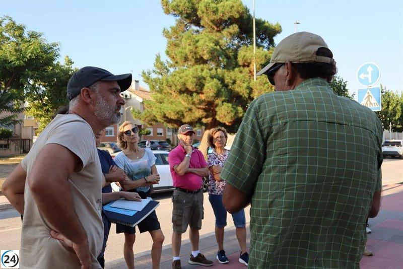 Santomera acoge un debate comunitario sobre ecología urbana en una ruta guiada.
