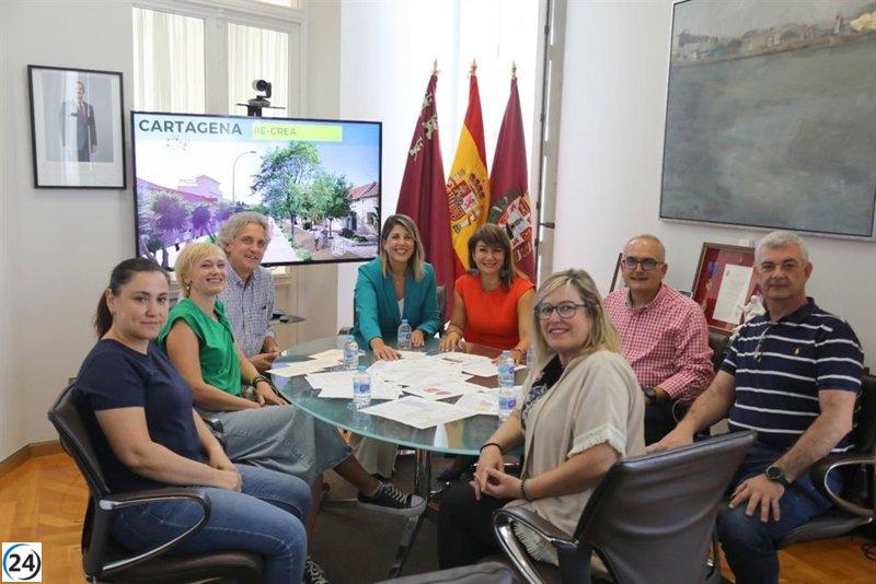 Cartagena asegura fondos europeos para destinar 14,8 millones a la revitalización urbana entre San Antón y San Félix.