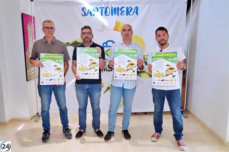 Santomera se prepara para la 11ª Carrera Popular el 11 de octubre.