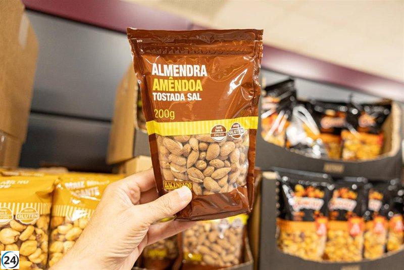 Mercadona lanza almendras tostadas con sal listas para disfrutar.