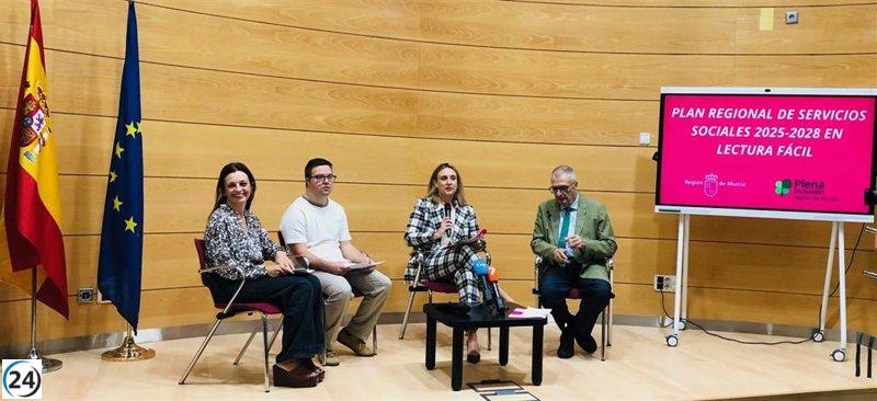 Lanzan Plan Regional de Servicios Sociales en lenguaje claro para ayudar a más de 90.000 ciudadanos.