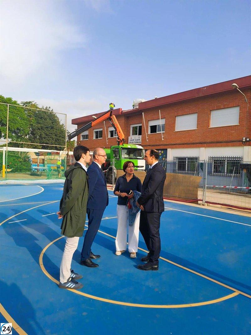 Las escuelas de la Región vuelven a la normalidad tras las fuertes lluvias.