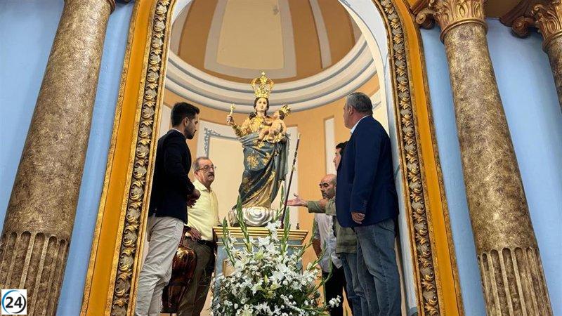 Expertos en Patrimonio Cultural analizan la condición de la Virgen de los Remedios en Pliego.