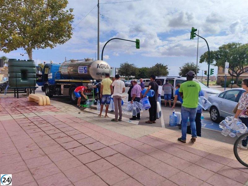 El PP exige a Lucas que se presente ante la Asamblea Regional ante la crisis del agua.