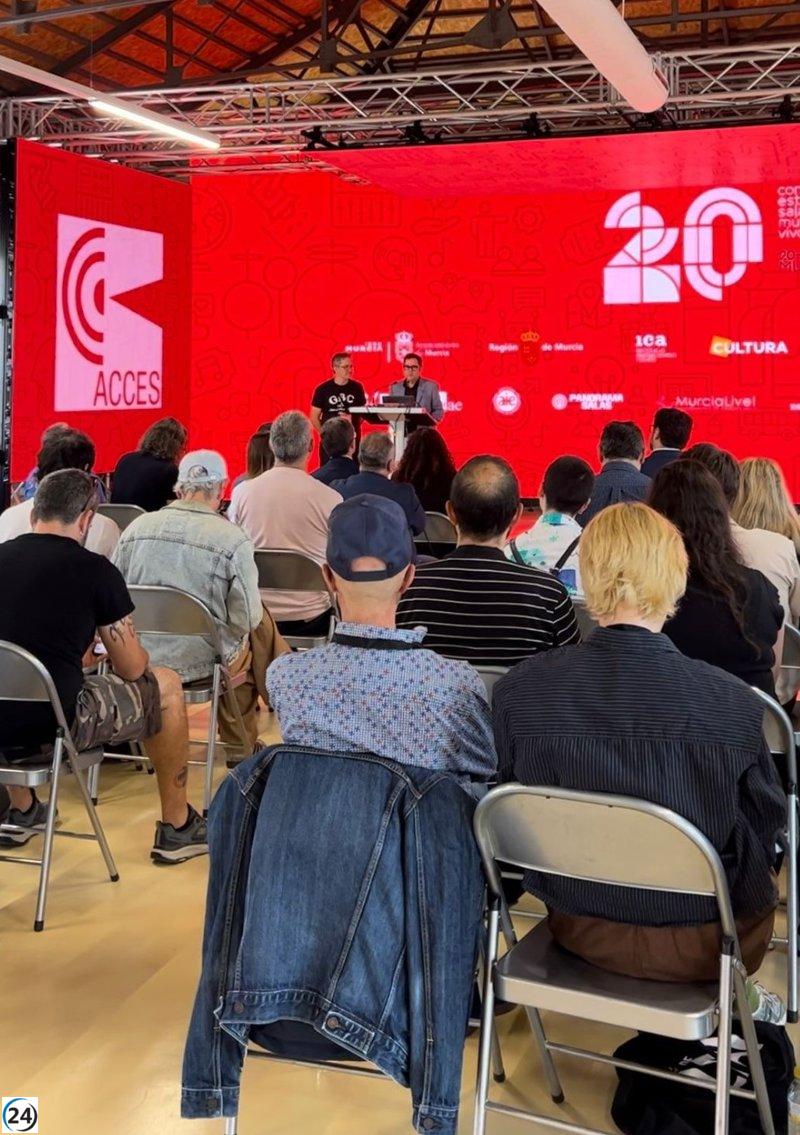 Comienza en Murcia el vigésimo congreso nacional de música en vivo.