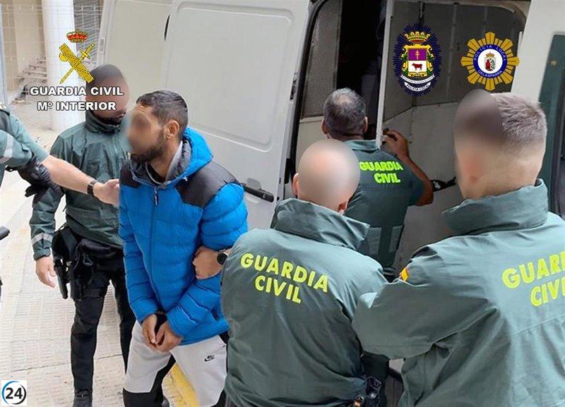 Desarticulan banda de delincuentes itinerantes; siete arrestados por robos violentos.