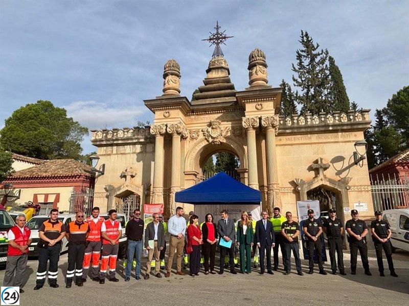 Cementerios de Murcia preparados con un operativo especial para el Día de Todos los Santos.