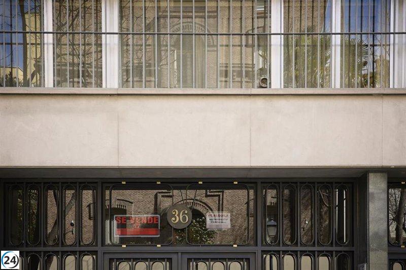 La venta de viviendas en Murcia desciende un 8,2% en agosto tras un deterioro interanual.