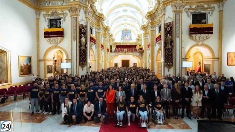 Ochocientos atletas destacan en la Gala del Deporte de la UCAM.