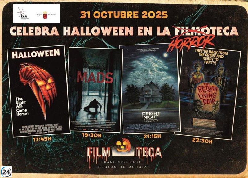 La Filmoteca regional presenta su maratón de Halloween con cuatro filmes este viernes.