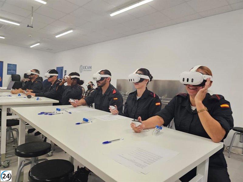 La UCAM desarrolla tecnología de realidad virtual para beneficiar al Ejército en salvaguardas de vidas.