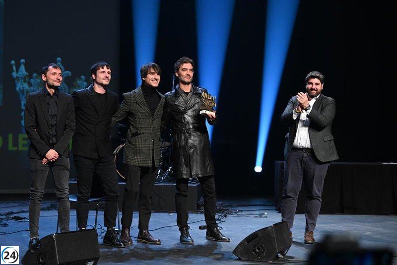 Premios de Música de Murcia rinden homenaje a Second y destacan a Ruth Lorenzo y Rata.