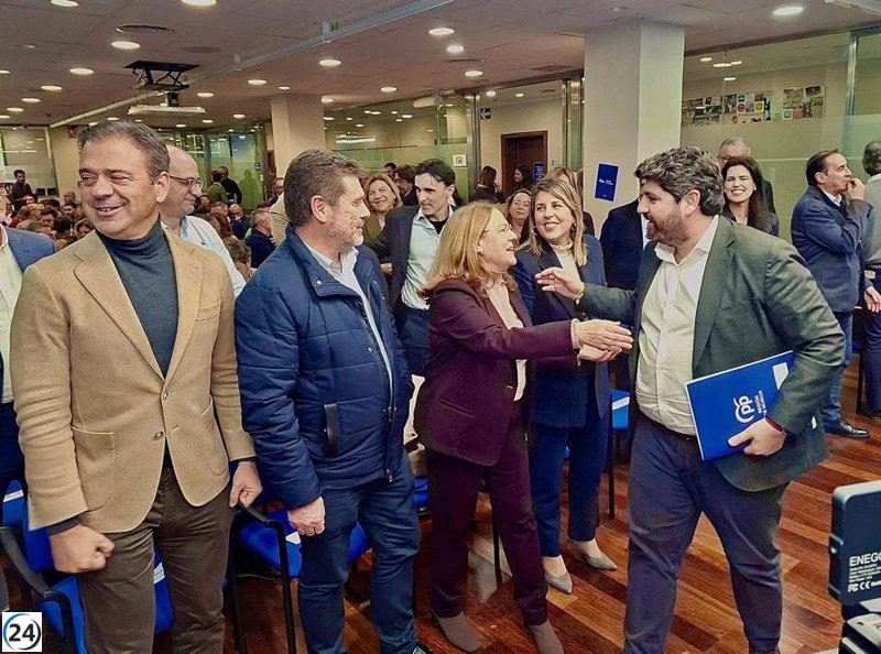 PPRM sostiene que las medidas de López Miras colocan a Murcia como líder en empleo y crecimiento.