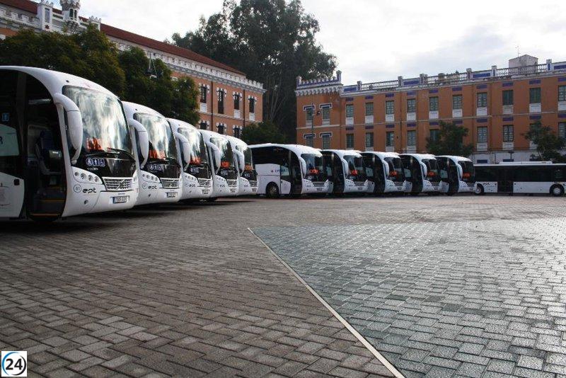 Incremento del 1,2% en el uso del autobús urbano en Murcia durante diciembre.