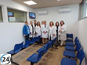 El hospital Santa Lucía inaugura moderna sala de espera para pacientes de Farmacia.