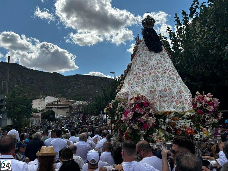 El Ayuntamiento de Murcia activa un plan de movilidad especial para el descenso de la Fuensanta este jueves.