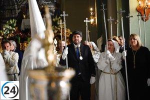 López Miras destaca record en Semana Santa murciana.