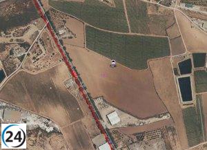 Trabajador agrícola herido por tractor en Cartagena.