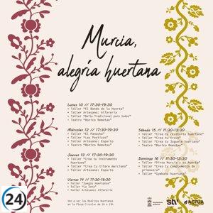 20 talleres honran las tradiciones murcianas en las Fiestas de Primavera.