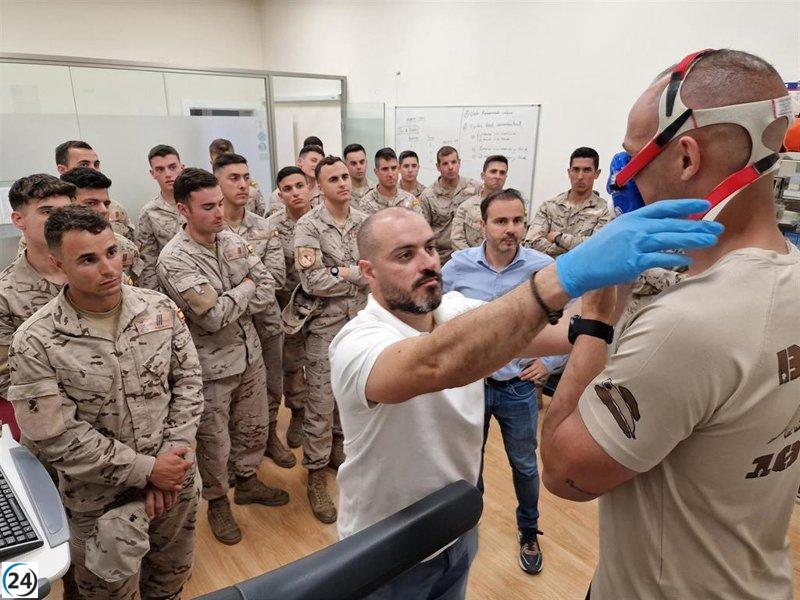 UCAM investiga para mejorar la preparación física militar.